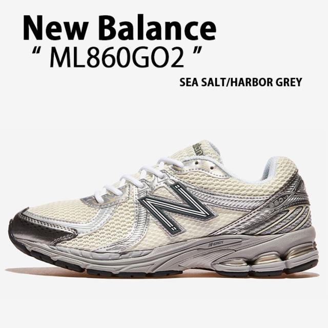 New Balance ニューバランス スニーカー ML860GO2 WHITE SILVER シューズ NewBalance860 メッシュ ホワイト シルバー メンズ レディース
