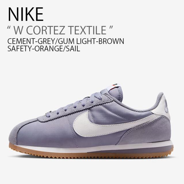 NIKE ナイキ スニーカー W CORTEZ TEXTILE ウィメンズ コルテッツ テキスタイル DZ2795-005 ローカット グレー メンズ ウィメンズ