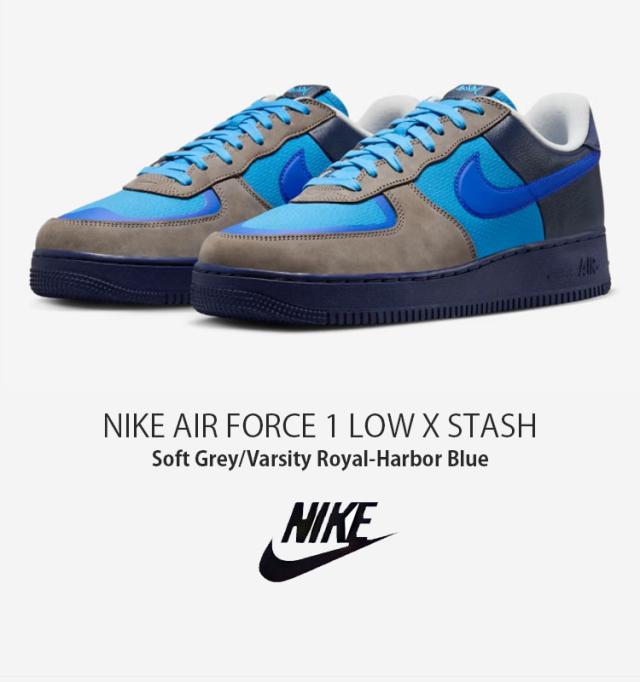 NIKE ナイキ スニーカー AIR FORCE 1 LOW X STASH エアフォースワン ロー スタッシュ HF5516-001 ローカット ブルー メンズ レディース_1