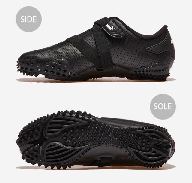 PUMA プーマ シューズ MOSTRO PERF 397331-02 BLACK WHITE シューズ モストロパーフ ブラック ホワイト ドライブシューズ ストラップ_2