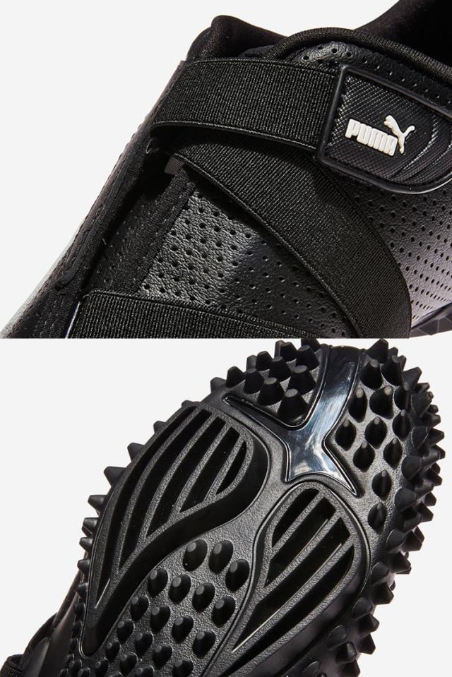 PUMA プーマ シューズ MOSTRO PERF 397331-02 BLACK WHITE シューズ モストロパーフ ブラック ホワイト ドライブシューズ ストラップ_4