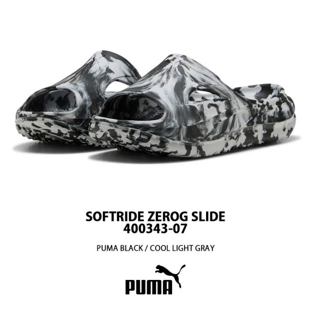 PUMA プーマ 厚底 シャワーサンダル SOFTRIDE ZEROG SLIDE 400343-01/2/3/7 シューズ ソフトライド ゼロG スライド 4カラー_10