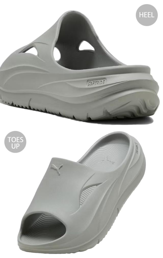 PUMA プーマ 厚底 シャワーサンダル SOFTRIDE ZEROG SLIDE 400343-01/2/3/7 シューズ ソフトライド ゼロG スライド 4カラー_9