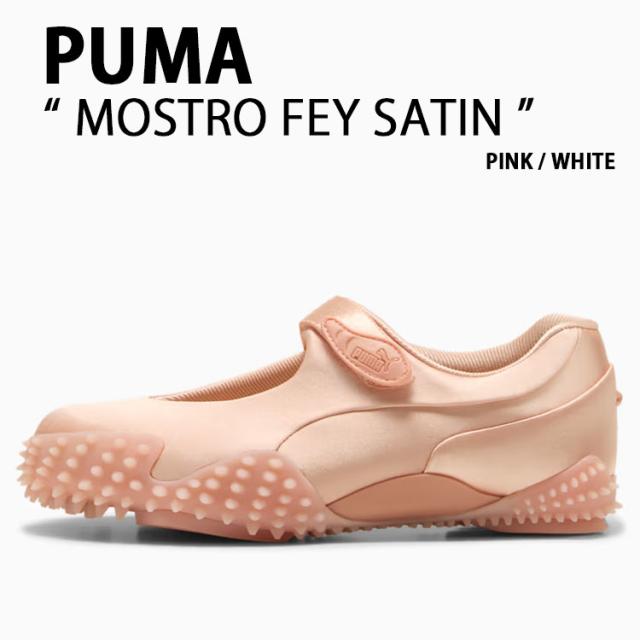 PUMA プーマ レディース シューズ MOSTRO FEY SATIN 401063-01 PINK シューズ モストロフェイ サテン ピンク ホワイト メリージェーン