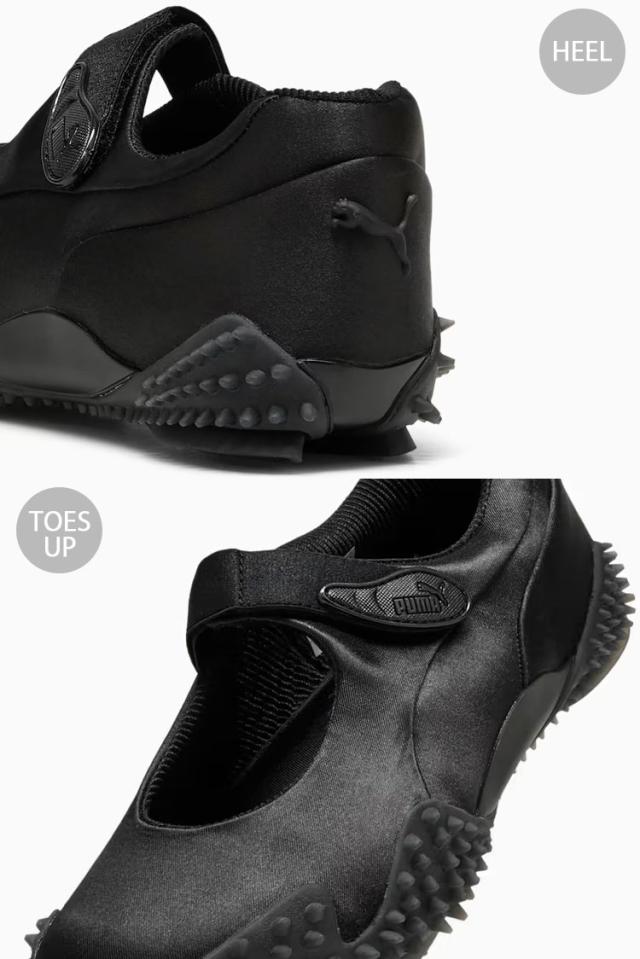 PUMA プーマ レディース シューズ MOSTRO FEY SATIN 401063-02 BLACK GRAY シューズ モストロ