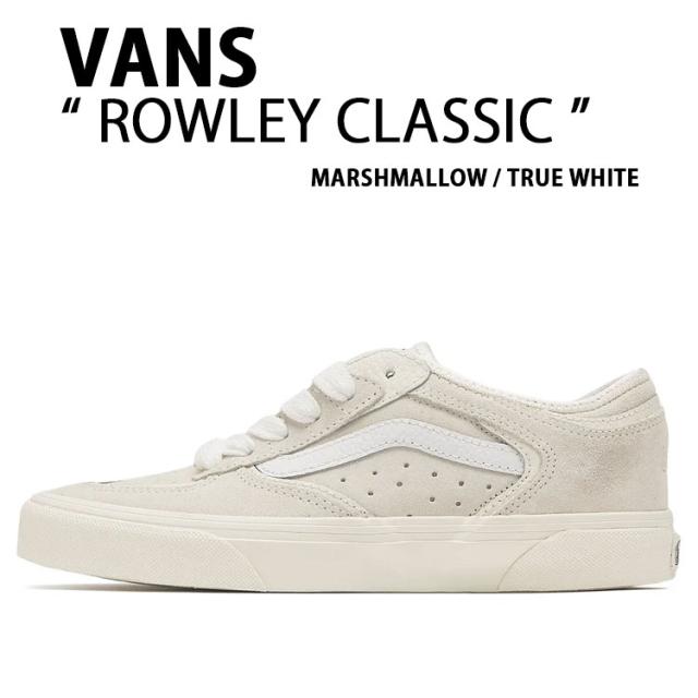 VANS バンズ スニーカー ROWLEY CLASSIC VN0009QJBPH WHITE シューズ　ローリークラシック ホワイト メンズ レディース