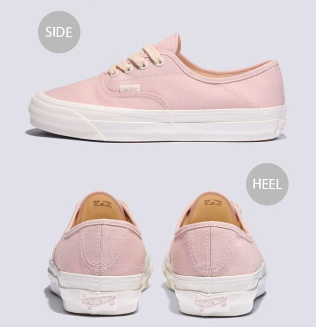 VANS バンズ スニーカー AUTHENTIC 44 KICKDOWN CANVAS SEPIA ROSE MARSHMALLOW VN000D4YFBM オーセンティック 44 キックダウン