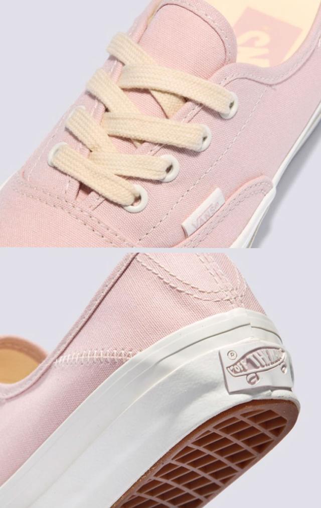 VANS バンズ スニーカー AUTHENTIC 44 KICKDOWN CANVAS SEPIA ROSE MARSHMALLOW VN000D4YFBM オーセンティック 44 キックダウン