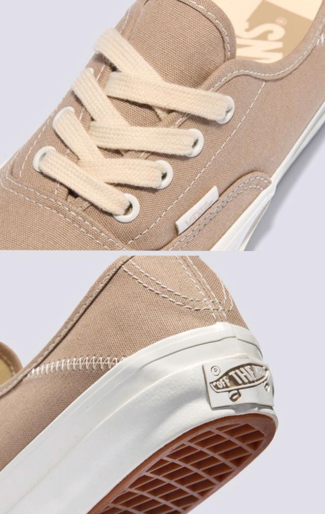 VANS バンズ スニーカー AUTHENTIC 44 KICKDOWN CANVAS KHAKI MARSHMALLOW VN000D4YOVI オーセンティック 44 キックダウン カーキ