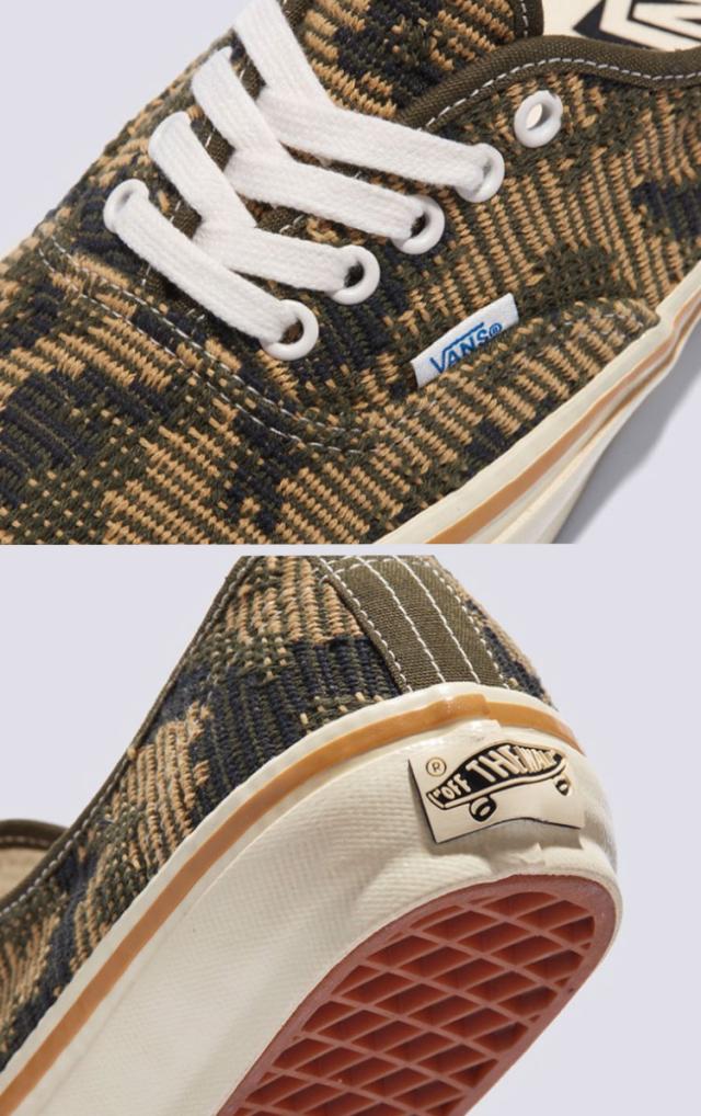 VANS バンズ スニーカー AUTHENTIC 44 CAMO ANTIQUE GOLD VN000D5K18S オーセンティック 44 カモ アンティークゴールド_4