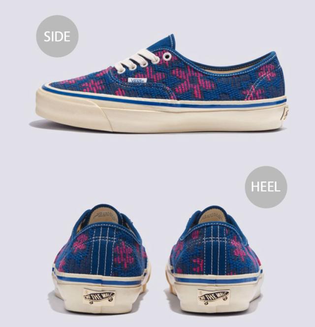 VANS バンズ スニーカー AUTHENTIC 44 DAISY TRUE BLUE VN000D5K7WM オーセンティック 44 デイジートゥルーブルー シューズ 花柄