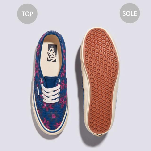 VANS バンズ スニーカー AUTHENTIC 44 DAISY TRUE BLUE VN000D5K7WM オーセンティック 44 デイジートゥルーブルー シューズ 花柄