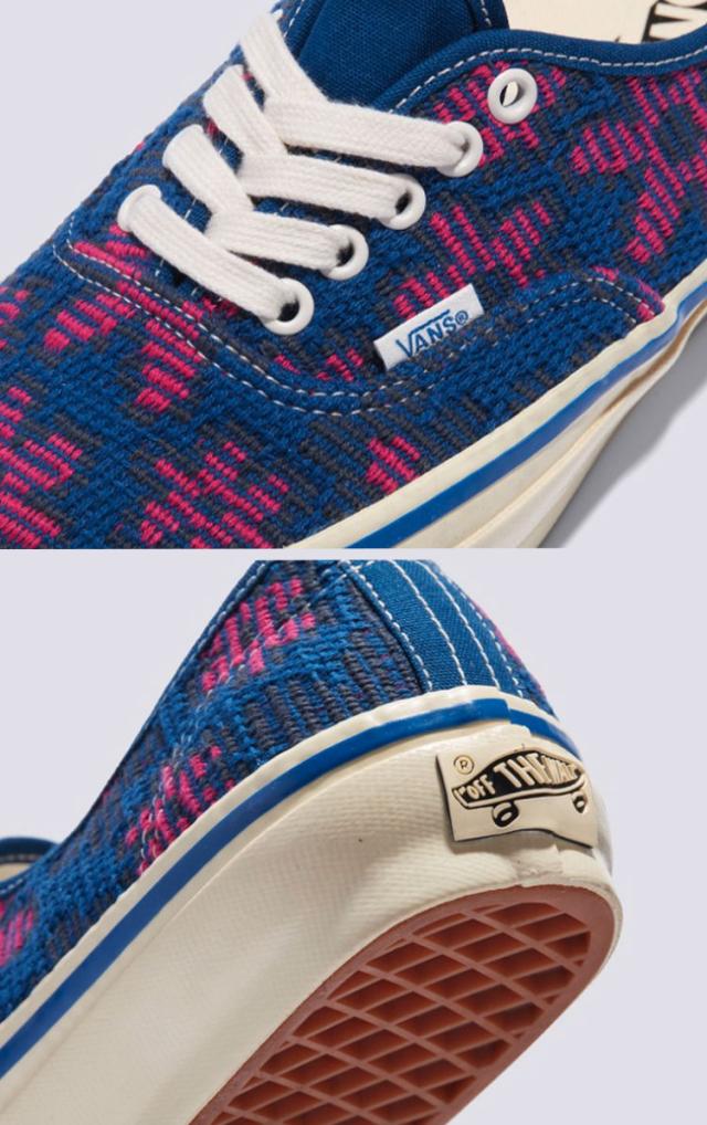 VANS バンズ スニーカー AUTHENTIC 44 DAISY TRUE BLUE VN000D5K7WM オーセンティック 44 デイジートゥルーブルー シューズ 花柄