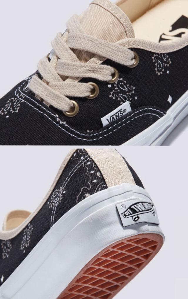 VANS バンズ スニーカー AUTHENTIC 44 FADED PAISLEY BLACK VN000D5KESB オーセンティック 44 フェイディドペイズリー ブラック_4