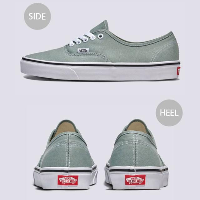 VANS バンズ スニーカー AUTHENTIC COLOR THEORY PURE GREY VN000D7YEPO オーセンティック カラーセオリー ピュアグレー