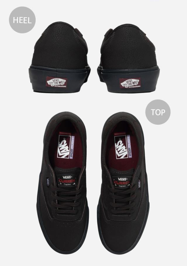 VANS バンズ スニーカー SKATE CURREN CAPLES VCU DARK BROWN VN000D85DRB スケート カレン ケープルズ VCU ダークブラウン シューズ_3