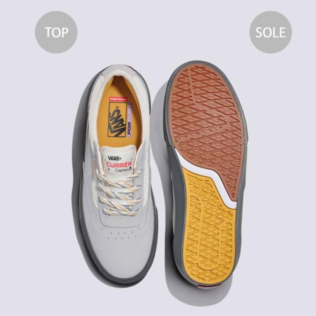 VANS バンズ スニーカー SKATE CURREN CAPLES GREY VVN000D85GRY スケート カレン ケープルズ グレー_3