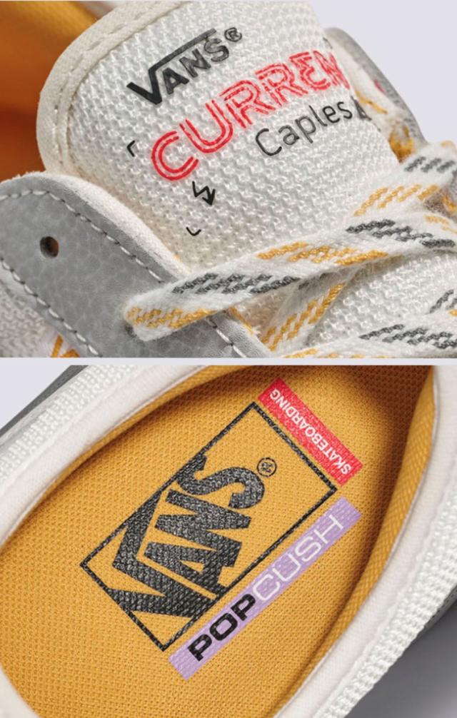 VANS バンズ スニーカー SKATE CURREN CAPLES GREY VVN000D85GRY スケート カレン ケープルズ グレー_4