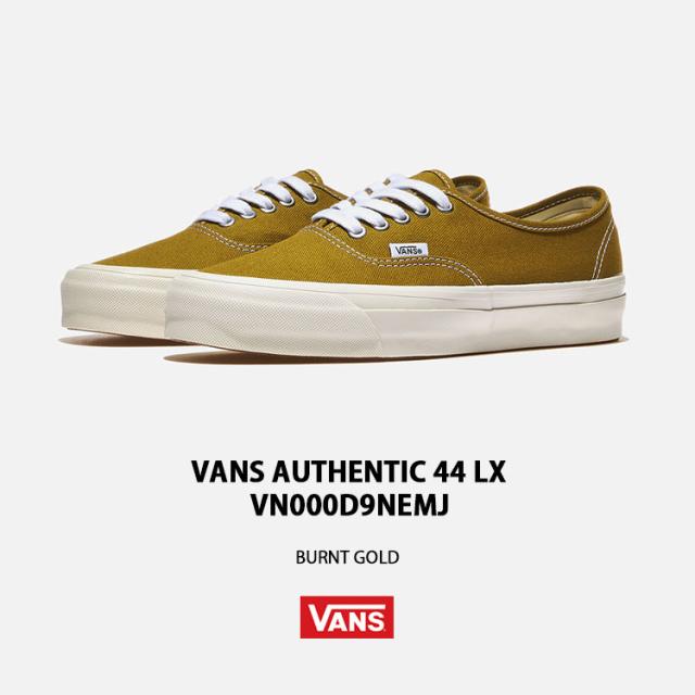 VANS バンズ スニーカー AUTHENTIC 44 LX BURNT GOLD VN000D9NEMJ オーセンティック 44 LX バーント ゴールド シューズ ローカット_1