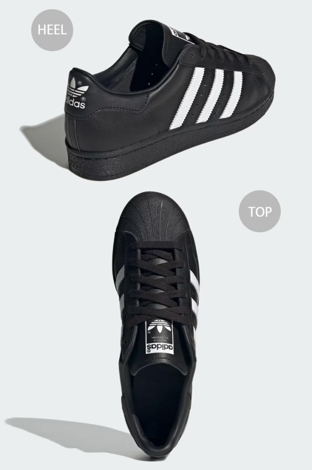 adidas originals アディダス スニーカー SUPERSTAR 82 JI2026 シューズ スーパースター82 ブラック ホワイト メンズ レディース_3