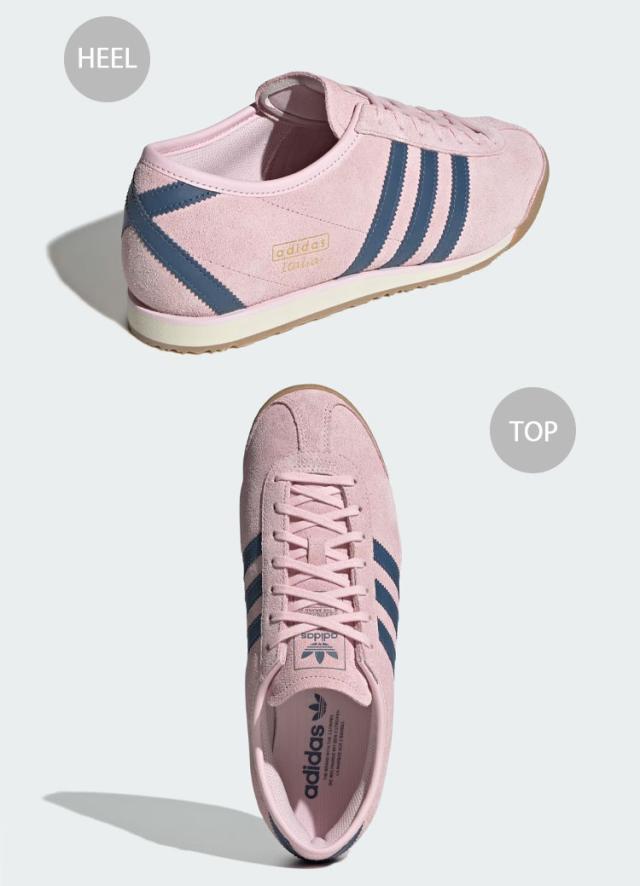 adidas originals アディダス スニーカー ITALY 70s JQ6891 PINK INK シューズ イタリア70s ピンク インク スエード メンズ レディース_3