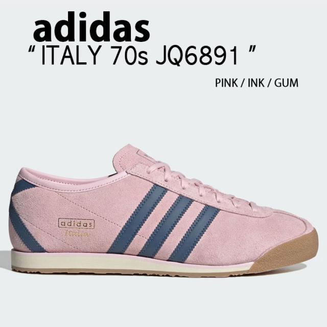 adidas originals アディダス スニーカー ITALY 70s JQ6891 PINK INK シューズ イタリア70s ピンク インク スエード メンズ レディース