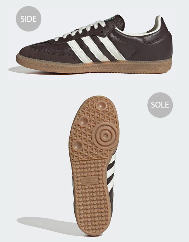 adidas originals アディダス スニーカー SAMBA OG JR0891 BROWN シューズ サンバOG ブラウン テラス系 T-トゥ メンズ レディース_2
