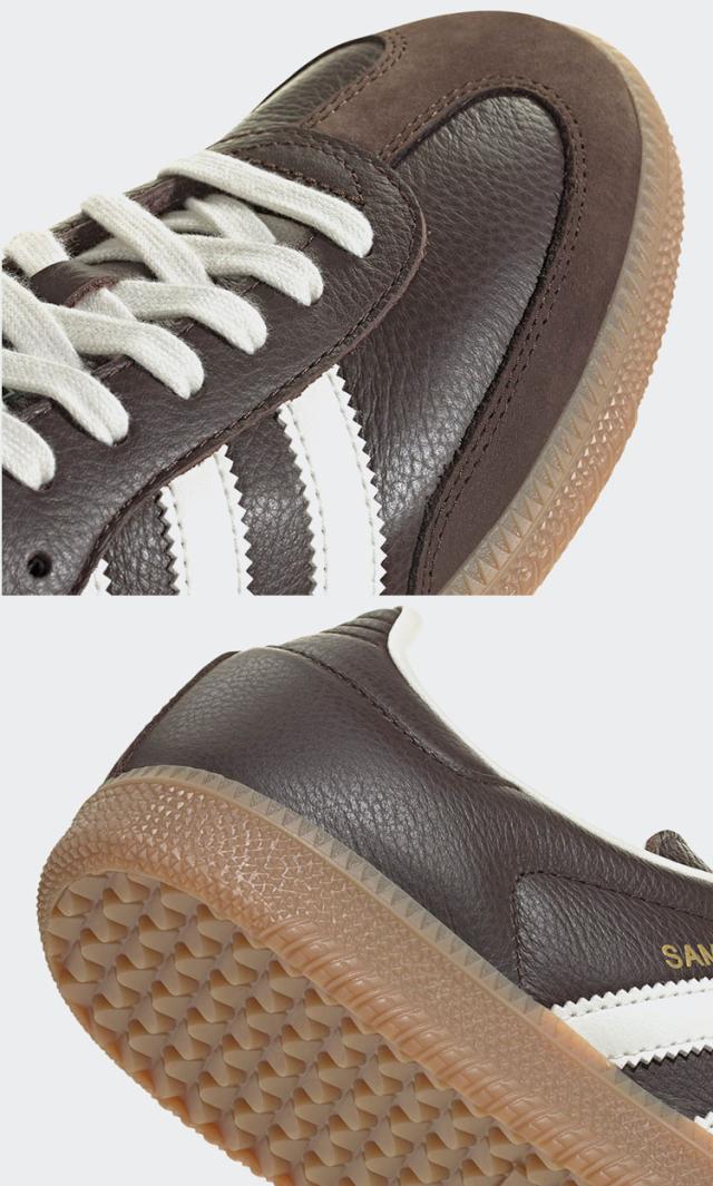 adidas originals アディダス スニーカー SAMBA OG JR0891 BROWN シューズ サンバOG ブラウン テラス系 T-トゥ メンズ レディース_4