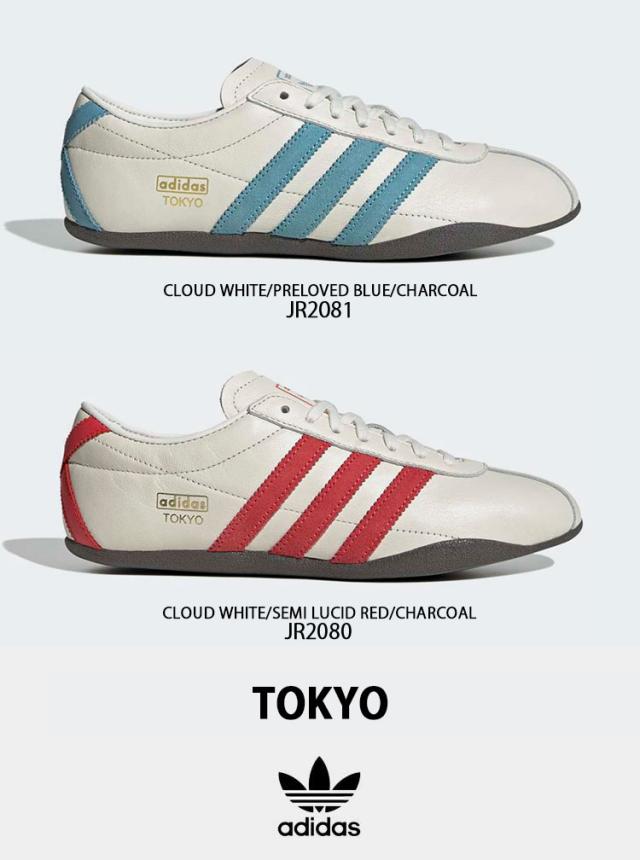 adidas originals アディダス スニーカー TOKYO トーキョー 東京 シューズ WHITE BLUE ブルー JR2081 / WHITE RED レッド JR2080_1