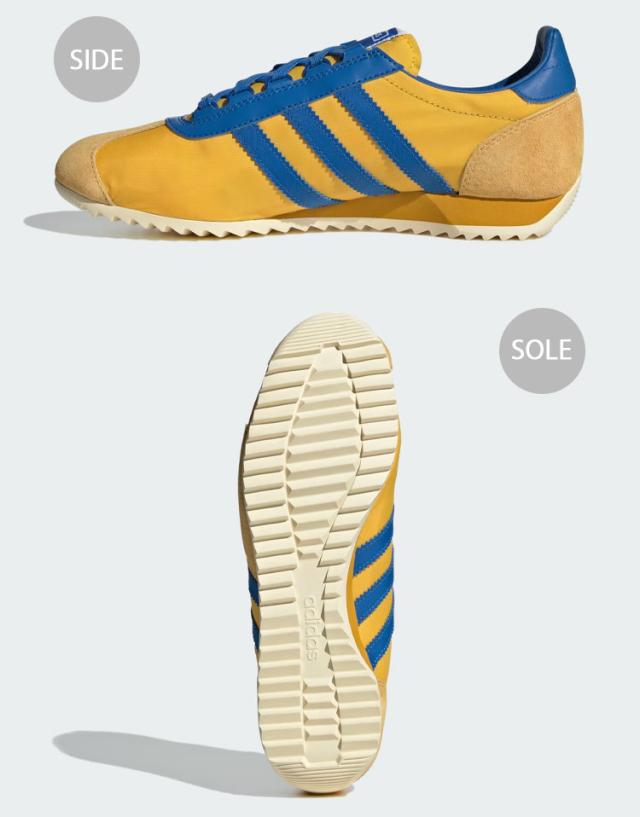 adidas originals アディダス スニーカー SL72 PT JR3638 シューズ エスエル72 イエロー スエード ナイロンアッパー メンズ レディース_2