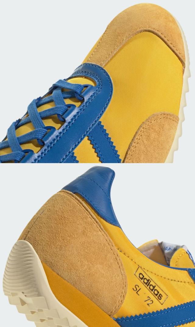 adidas originals アディダス スニーカー SL72 PT JR3638 シューズ エスエル72 イエロー スエード ナイロンアッパー メンズ レディース_4