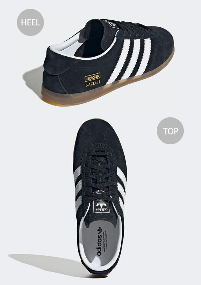 adidas originals アディダス レディース スニーカー GAZELLE LO PRO W JR8886 シューズ ガゼルロー プロ T-トゥ テラス系 ブラック ガム_3