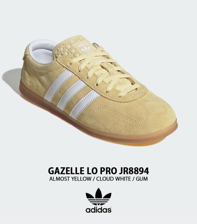 adidas originals アディダス スニーカー GAZELLE LO PRO JR8894 YELLOW シューズ ガゼルロー プロ イエロー メンズ レディース_1