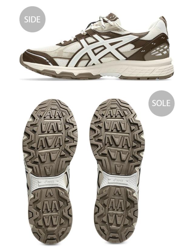 ASICS アシックス スニーカー GEL-NUNOBIKI 1203A536-106 シューズ ゲルヌノビキ ランシュー クリーム ブラウン メンズ レディース_2
