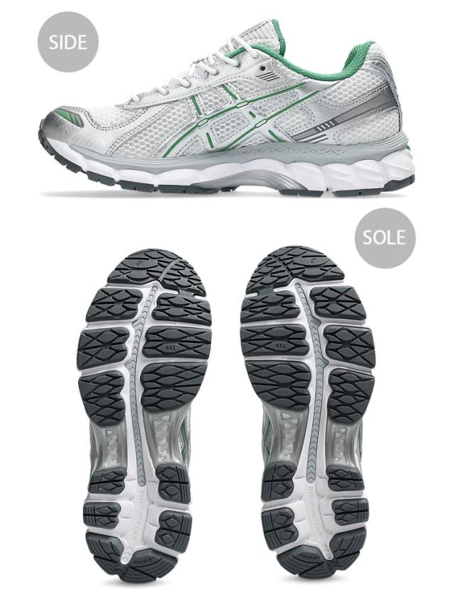 asics アシックス スニーカー GEL-KAYANO 12.1 1203A759-100 WHITE GREEN シューズ ゲルカヤノ12.1 ランニングシューズ メンズ レディース_2