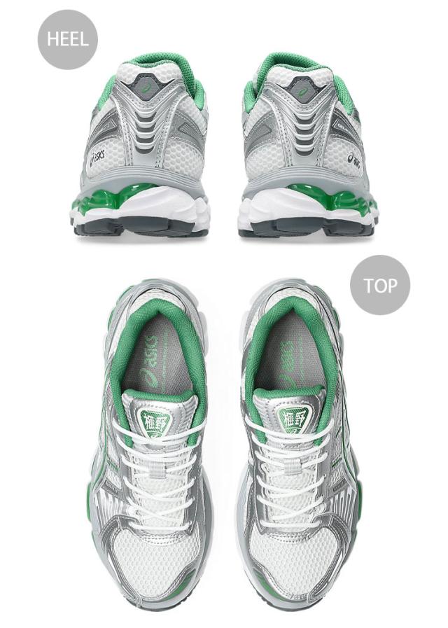 asics アシックス スニーカー GEL-KAYANO 12.1 1203A759-100 WHITE GREEN シューズ ゲルカヤノ12.1 ランニングシューズ メンズ レディース_3