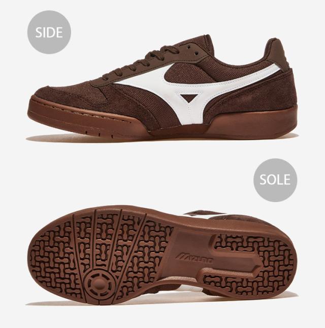 Mizuno ミズノ スニーカー CITY WIND D1GA2564-05 BROWN WHITE