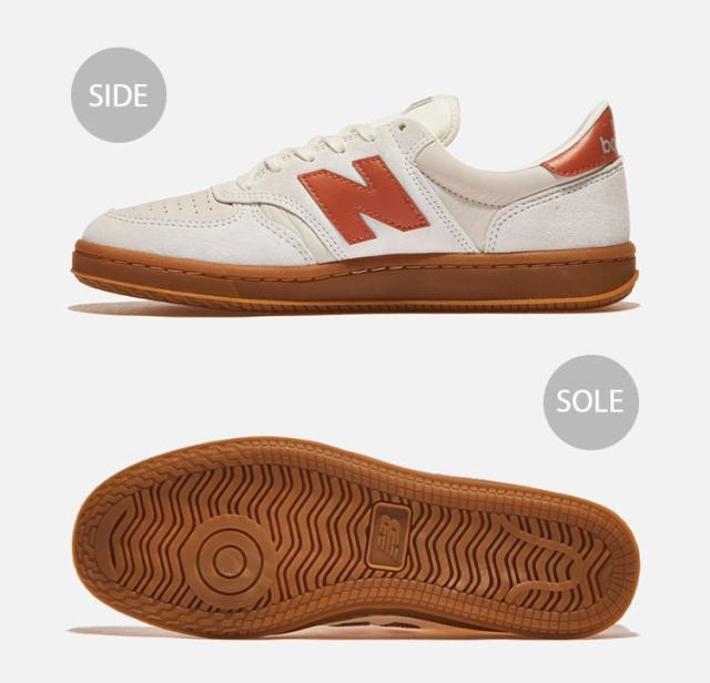 New Balance ニューバランス スニーカー CT500DA WHITE ORANGE シューズ NewBalance500 ホワイト オレンジ スウェード メンズ レディース_2