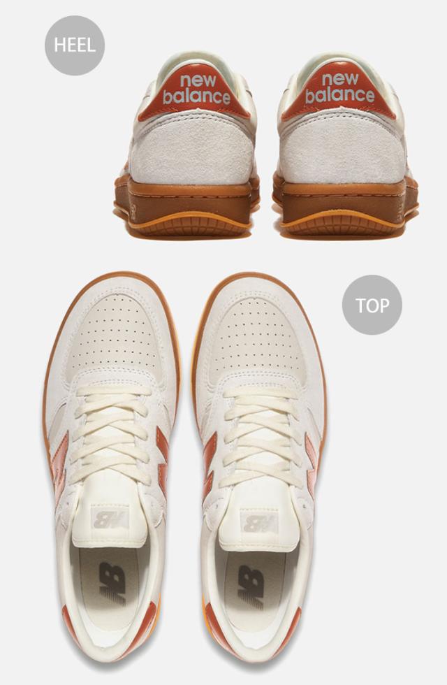 New Balance ニューバランス スニーカー CT500DA WHITE ORANGE シューズ NewBalance500 ホワイト オレンジ スウェード メンズ レディース_3