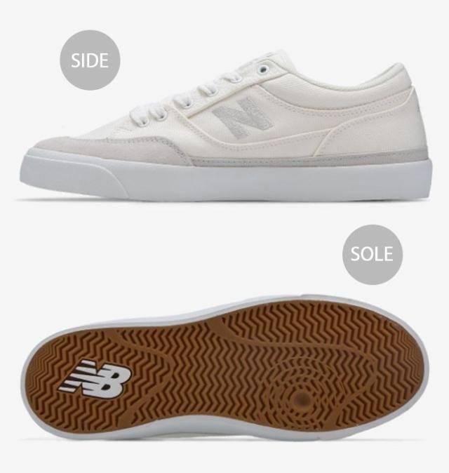 New Balance ニューバランス スニーカー NM417LWG WHITE GRAY シューズ NewBalance417 ホワイト グレー スケートシューズ ロゴ スエード メンズ レディース_2