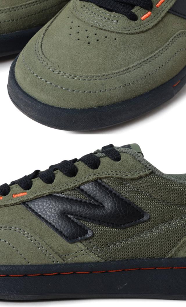 New Balance ニューバランス スニーカー NM440NL2 DARK OLIVE BLACK シューズ NewBalance440 ダークオリーブ ブラック スケートシューズ ロゴ スエード メンズ レディース_4