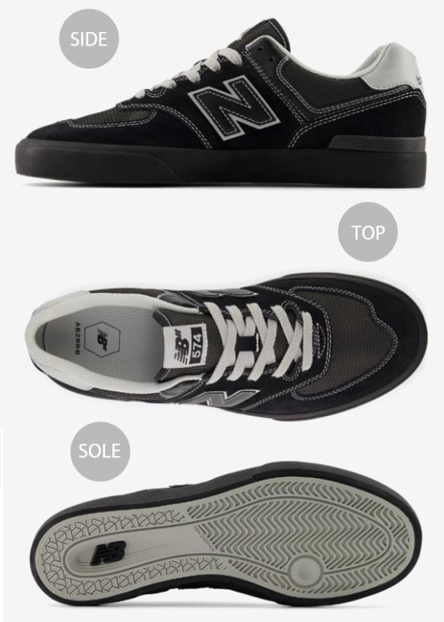 New Balance ニューバランス スニーカー NM574VBB シューズ NewBalance574 スケートシューズ ロゴ スエード メンズ レディース_2