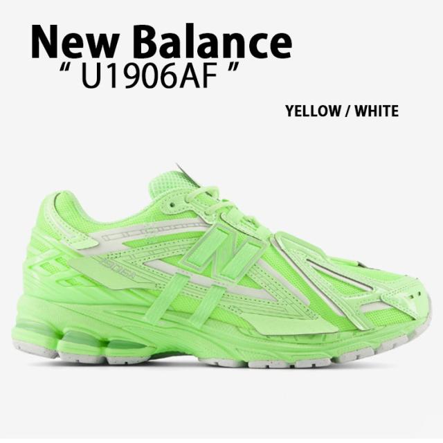 New Balance ニューバランス スニーカー U1906 U1906AF YELLOW シューズ NewBalance1906 ランニングシューズ イエロー ネオンカラー