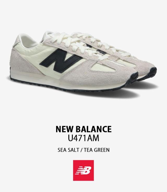 New Balance ニューバランス スニーカー U471AM シューズ NewBalance471 スエード 本革 レザー シーソルト グリーン メンズ レディース_1