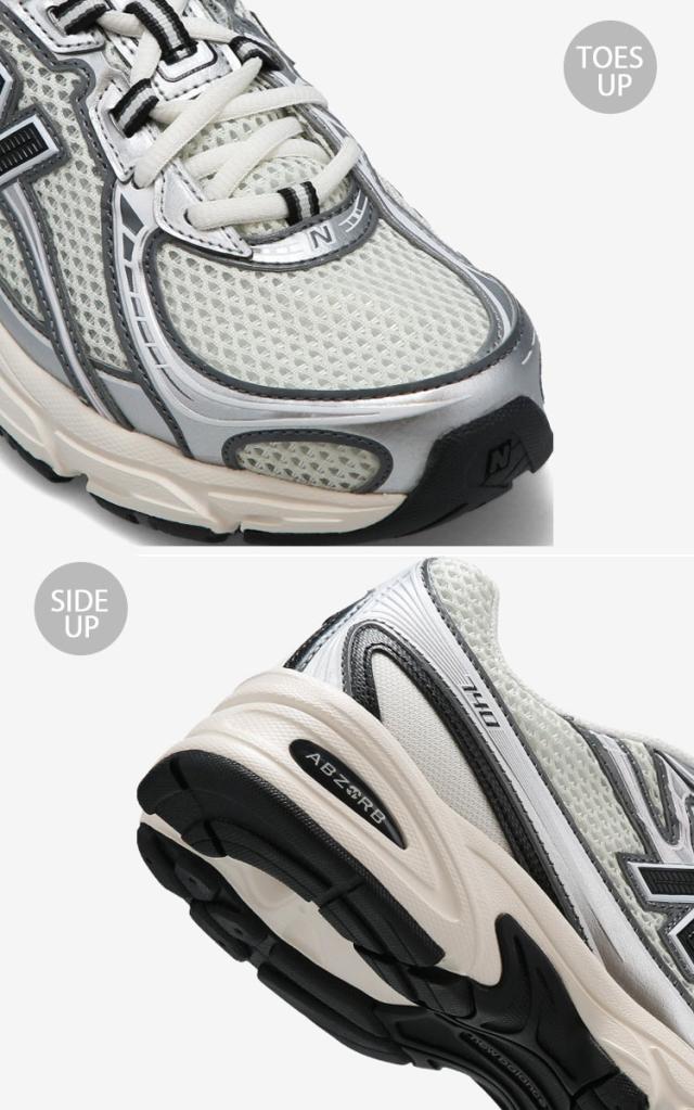 New Balance ニューバランス スニーカー U740 U740BK2 BLACK SEASALT シューズ ブラック シーソルト メッシュアッパー ABZORBクッション_4