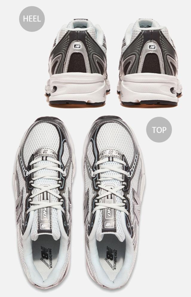 New Balance ニューバランス スニーカー U740PH2 WHITE GRAY SILVER シューズ NewBalance740 ホワイト グレー シルバー メッシュ メンズ レディース_3