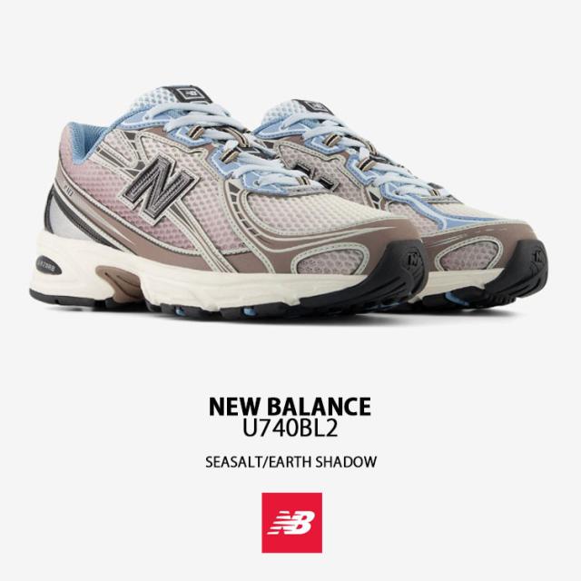 New Balance ニューバランス スニーカー U740 U740BL2 SEASALT シーソルト U740YG2 ピンク シューズ メッシュアッパー ABZORBクッション_2