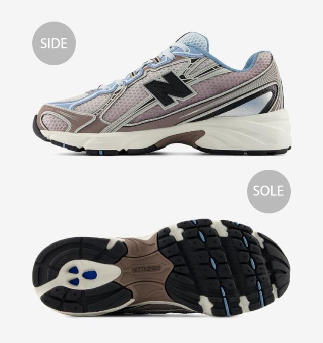 New Balance ニューバランス スニーカー U740 U740BL2 SEASALT シーソルト U740YG2 ピンク シューズ メッシュアッパー ABZORBクッション_3