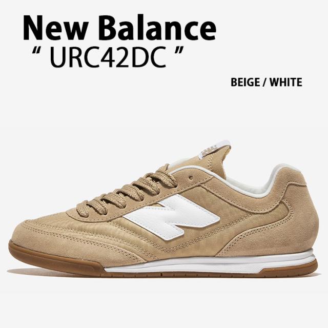 New Balance ニューバランス スニーカー URC42DC BEIGE WHITE シューズ NewBalance42 ベージュ ホワイト スエード メンズ レディース