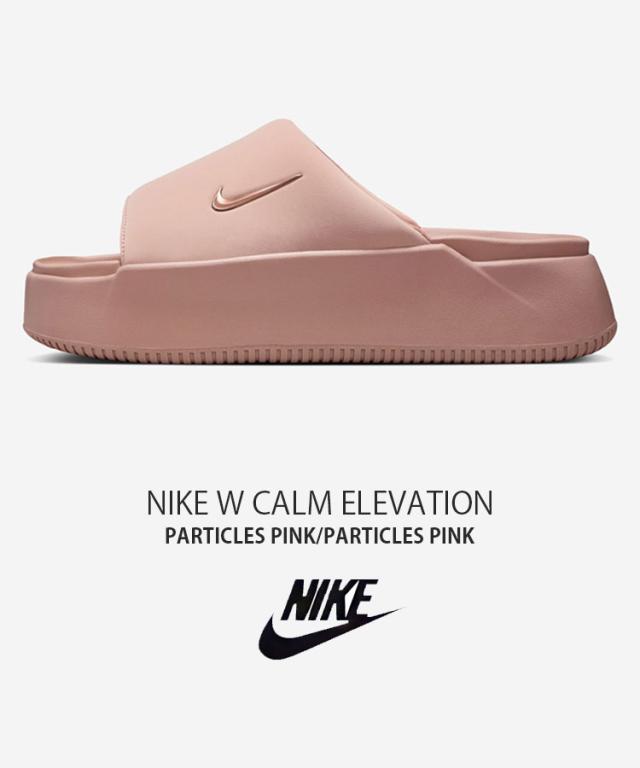 NIKE ナイキ レディース スライドサンダル W CALM ELEVATION カーム エレベーション HJ5601-601 ピンク シャワーサンダル 女性用_1